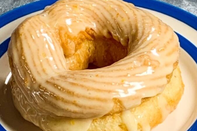 Cruller Doughnuts with Citrus Glaze Doughnut development day. Wonderful Cruller doughnuts with a citrus glaze. View the recipe