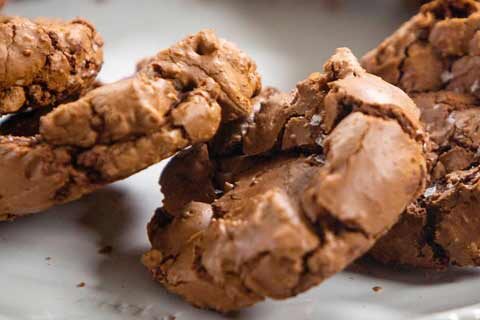 Salted Brownie Globs