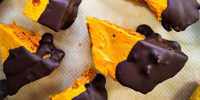 Get that Friday Feeling with this fun Crunchie Bar recipe