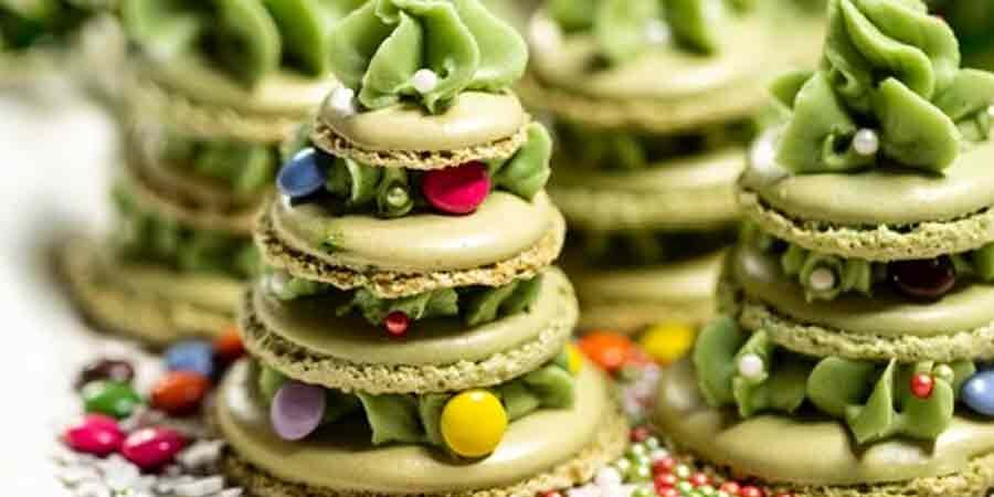 Festive Macarons