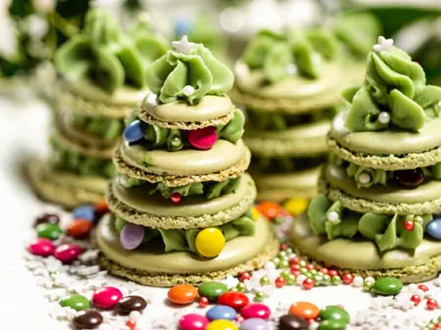 Festive Macarons