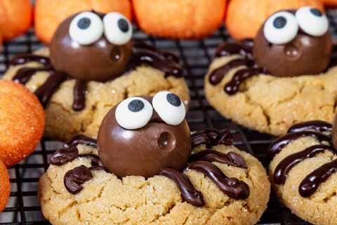 Peanut Butter Spiders