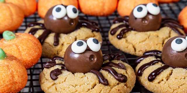 Peanut Butter Spiders