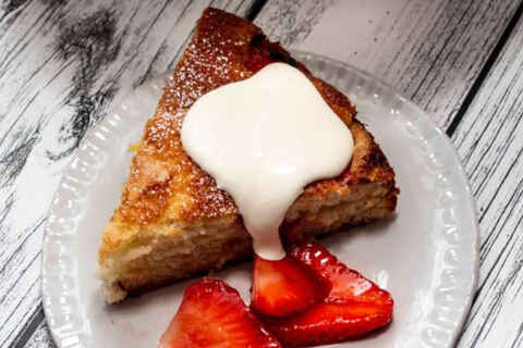 Strawberry Cream Cake