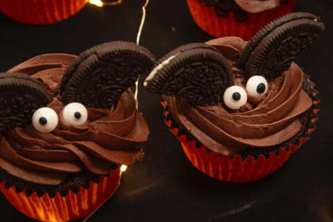 Halloween Bat Cupcakes 2025 Recipe