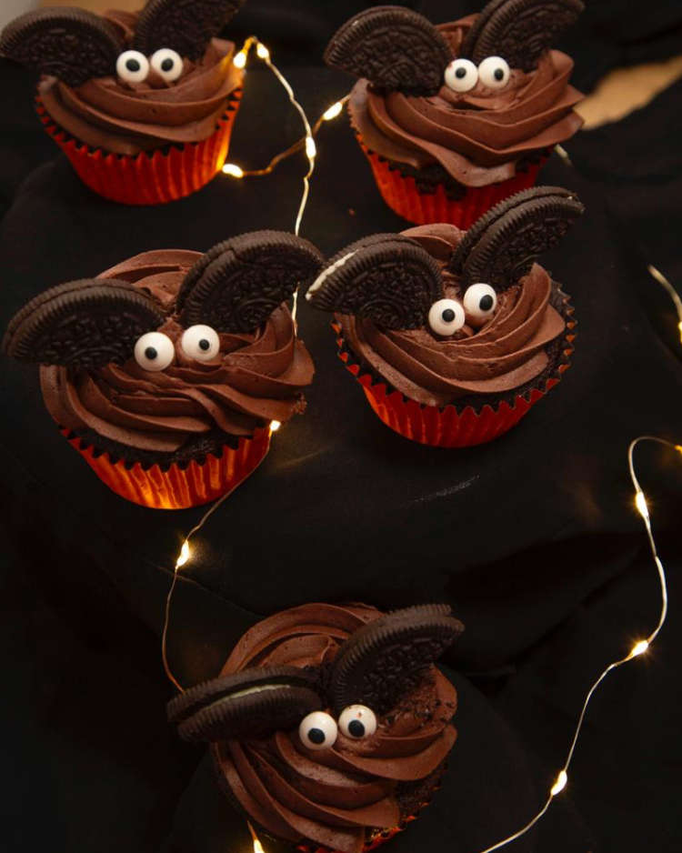 Halloween Bat Cupcakes 2025 Recipe